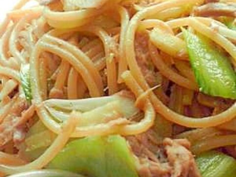 ツナと生姜のパスタ